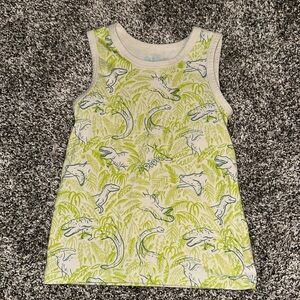 Cat & Jack Brand Dinosaur Tank Top Size 3T Great Condition